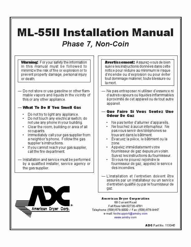 American Dryer Corp  Clothes Dryer ML-55II-page_pdf